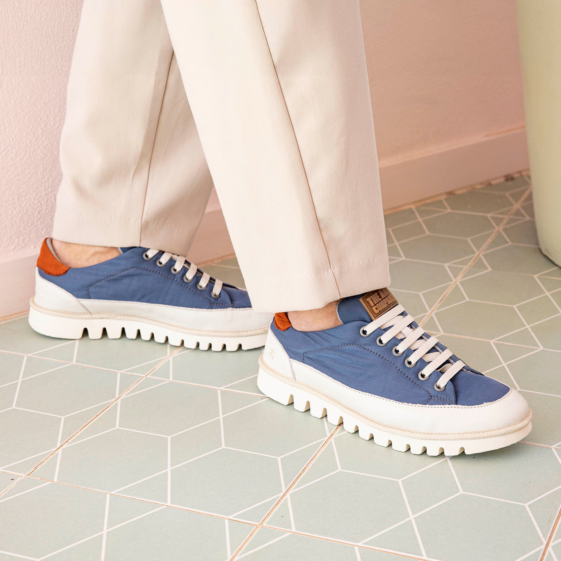 Zapatos 1596 NYLON WHITE/ ONTARIO color White