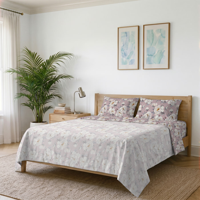 COMPLETO LETTO INFINITY - 100% Microfibra