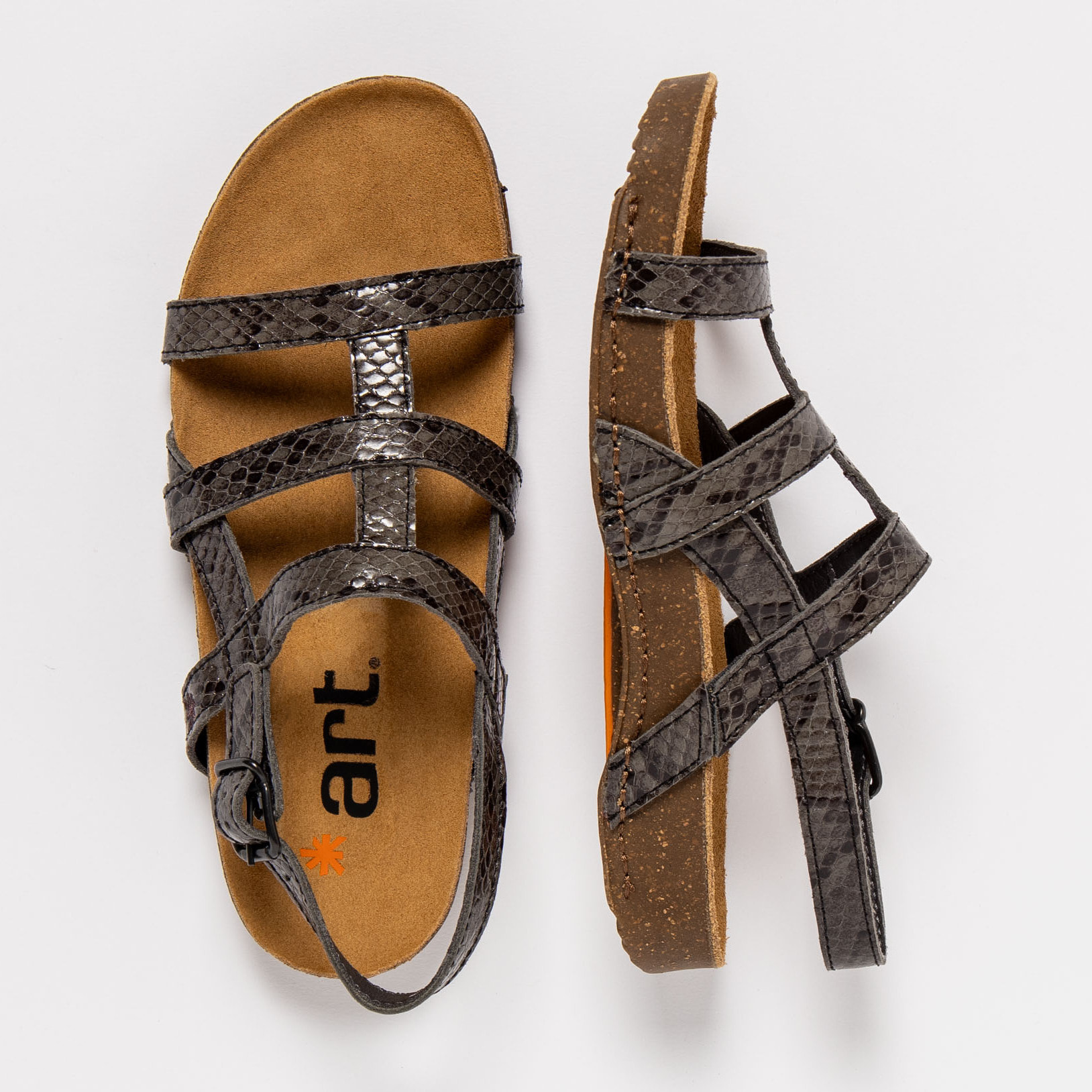 Sandalias 1138S SNAKE GREY/ I BREATHE color Grey