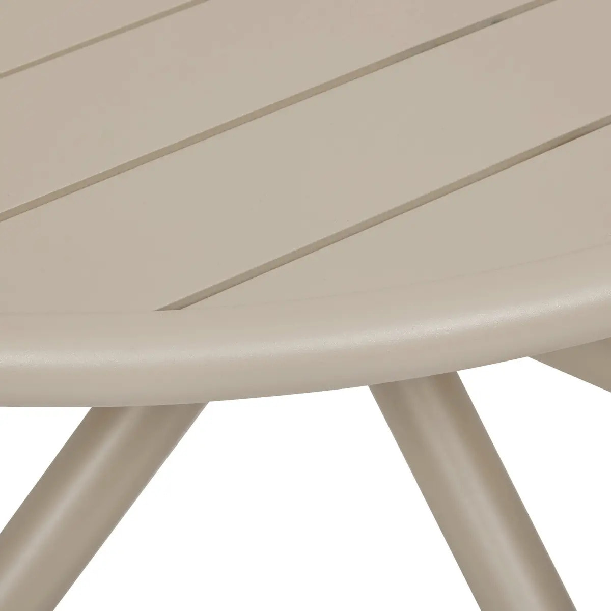 Table de jardin 4 places Nebullia D105cm argile