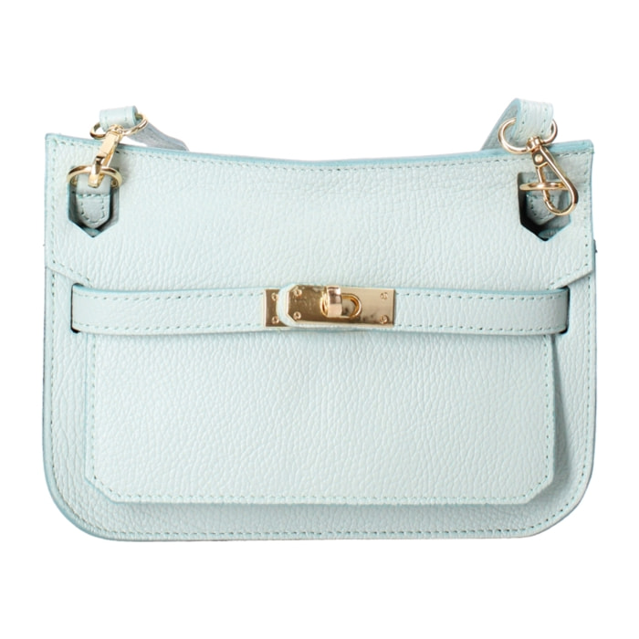 Borsa a tracolla Katie da donna In Vera pelle Made in Italy 23x17x5 cm