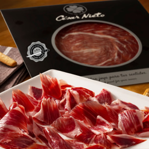 2 x Jambon de Bellota 100% Ibérico Coupé à la Main - 2x80 g - Espagne - César Nieto