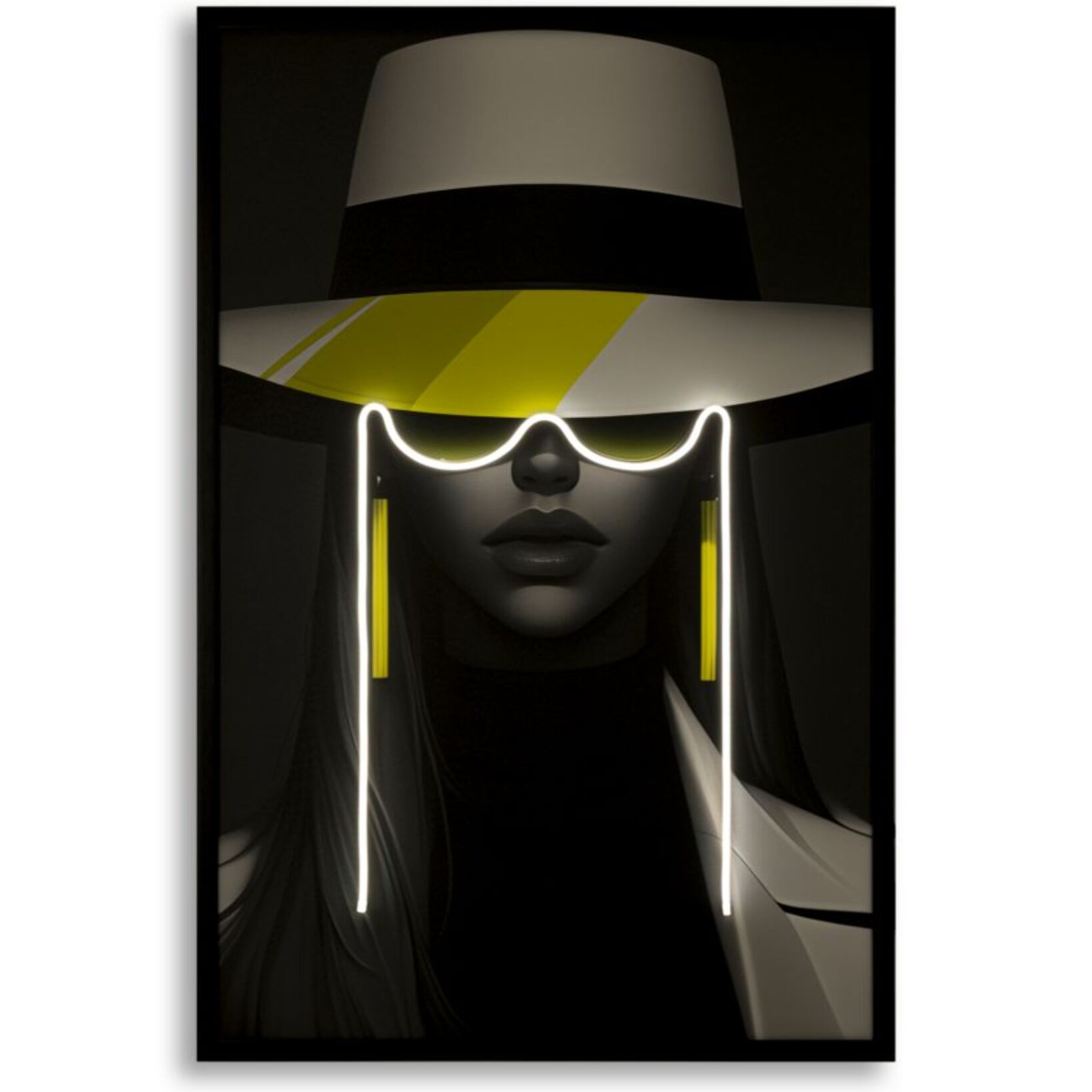 STAMPA C/LED SU TELA MARGOT CM 80X4X120