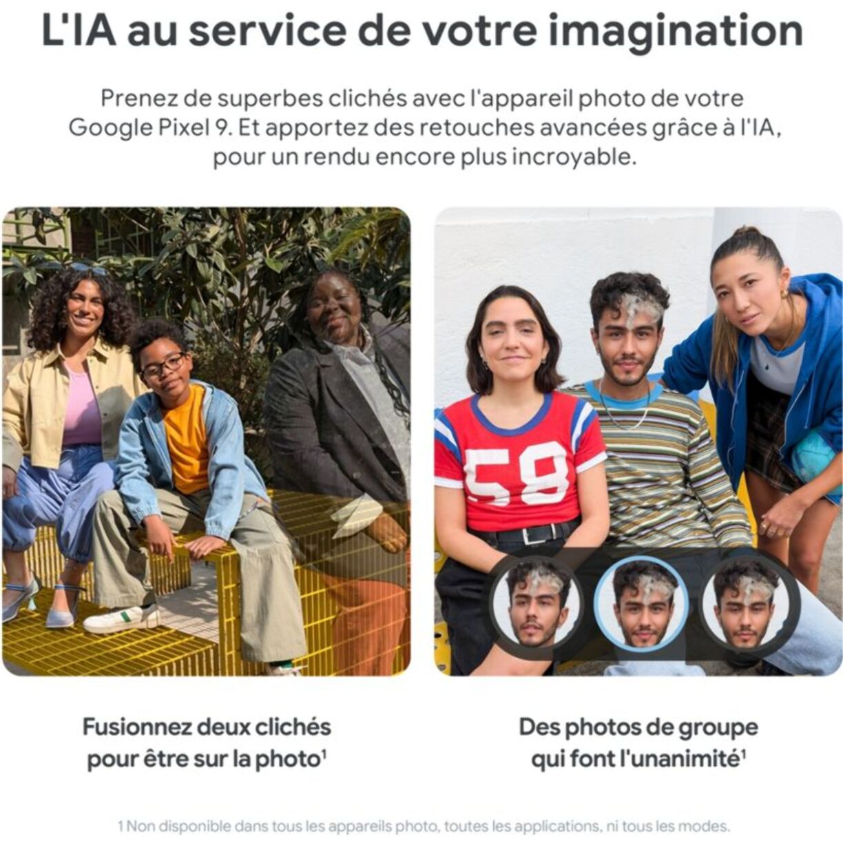 Smartphone GOOGLE Pixel 9 Noir Volcanique 128Go 5G