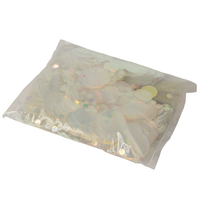 J-Line paquet de sequins holographiques - PET - transparent