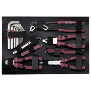 Coffret d'outils Pro-Line 1/4' KRAFTWERK 123 pièces - 3944