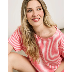 Camiseta Manga Corta Coral - Solfidea