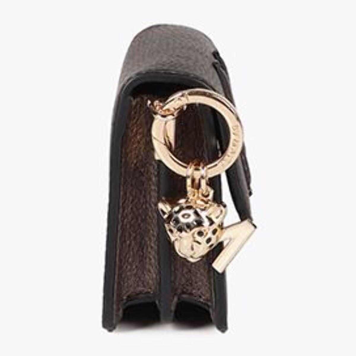 Borsa a tracolla baguette in ecopelle con M goffrata