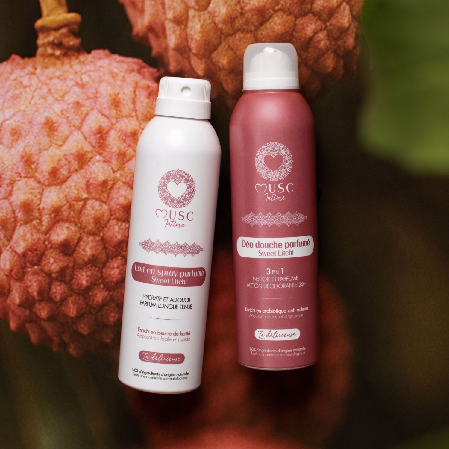 Sweet Litchi - Lait Corps Parfumé en Spray