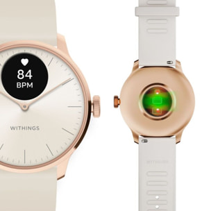 Montre santé WITHINGS Scanwatch Light Rose Gold