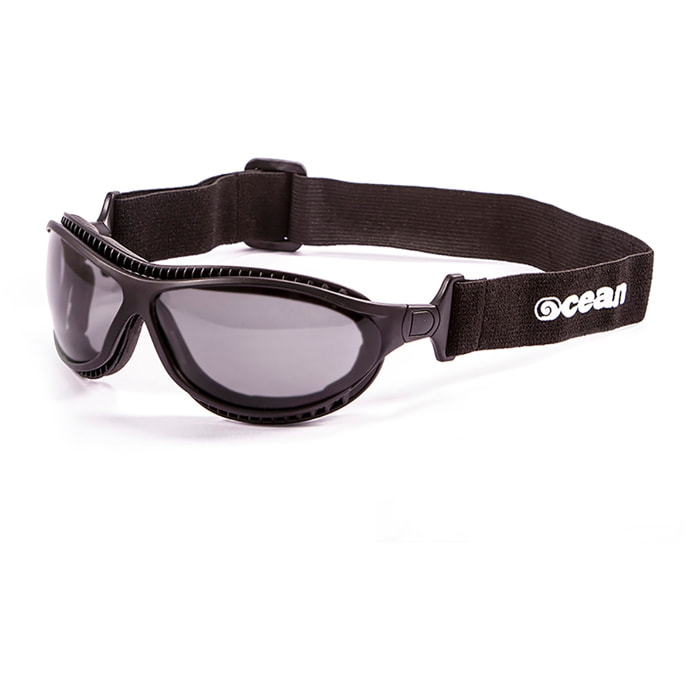 Gafas de deportes acuáticos OCEAN TIERRA DE FUEGO - Negro mate / Ahumada zeiss
