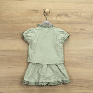 Conjunto Falda Verde