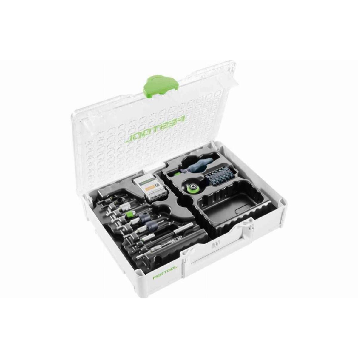 Set de montage FESTOOL SYS3 M 89 ORG CE-SORT - 104 accessoires - 576804