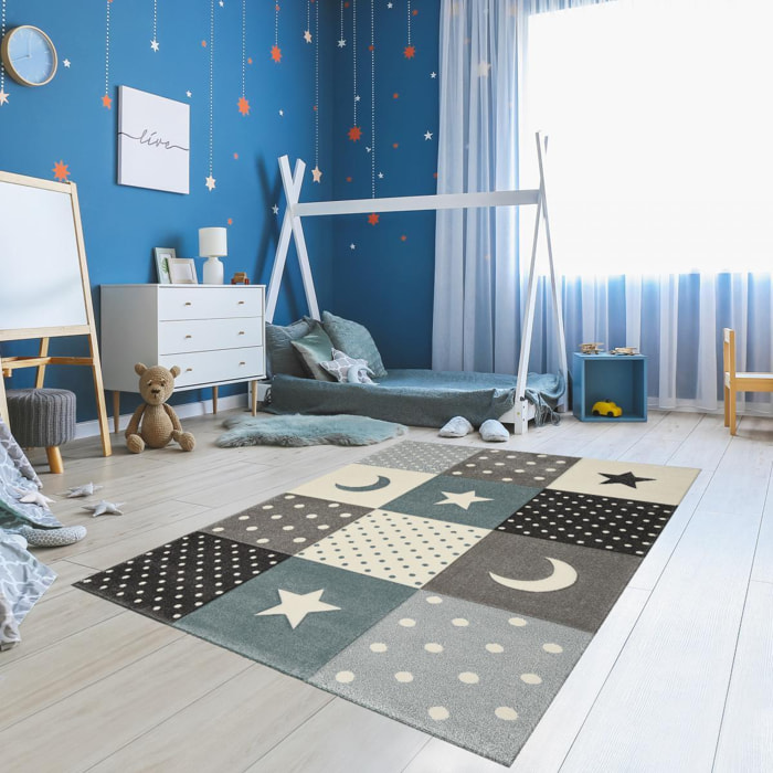 Tapis enfant tissé TAGA