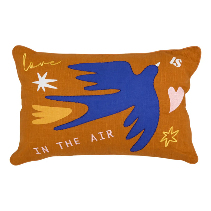 Coussin Libertad 58x38cm terracotta