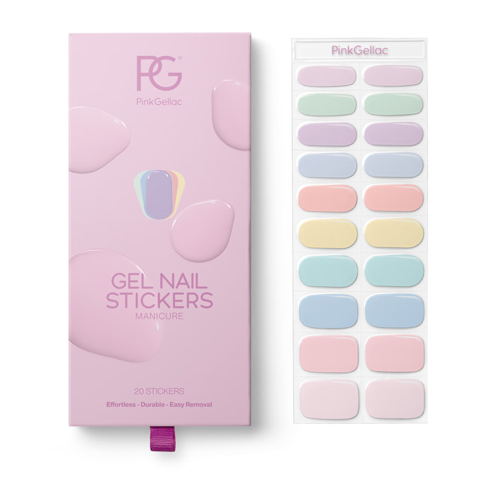 Stickers gel - 0002 Pastel Party