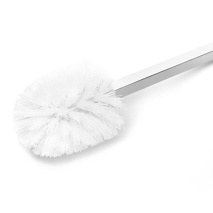 Multi set porte-papier toilette + brosse WC + distributeur de savon 200 ml en verre dépoli, chrome (ELEMULTI-SET7)