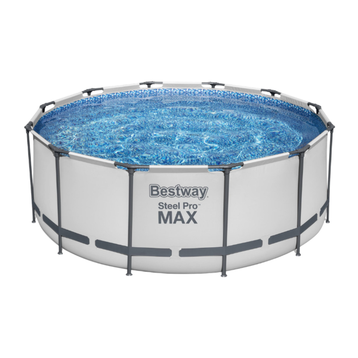 Bestway Piscine hors sol - Ronde - Steel Pro Max - 366 x 122 cm