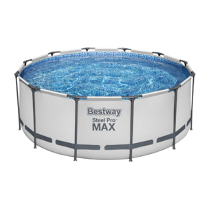Bestway Piscine hors sol - Ronde - Steel Pro Max - 366 x 122 cm