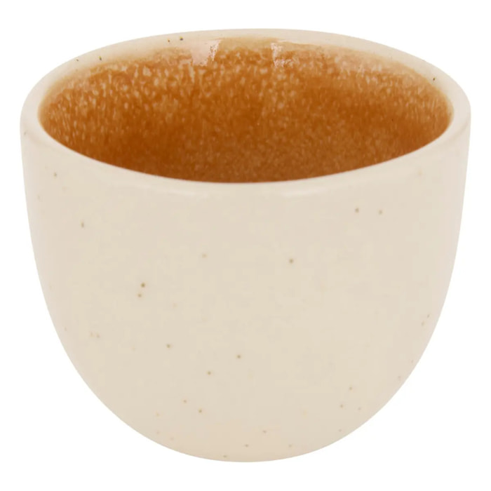 Tasse Wonja ocre D6,1xp5,3cm