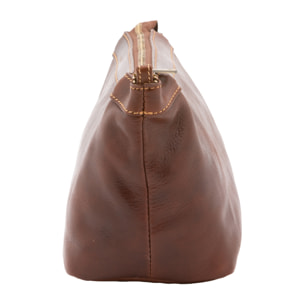 Pochette  unisex In Vera pelle Made in Italy 18x23x12 cm