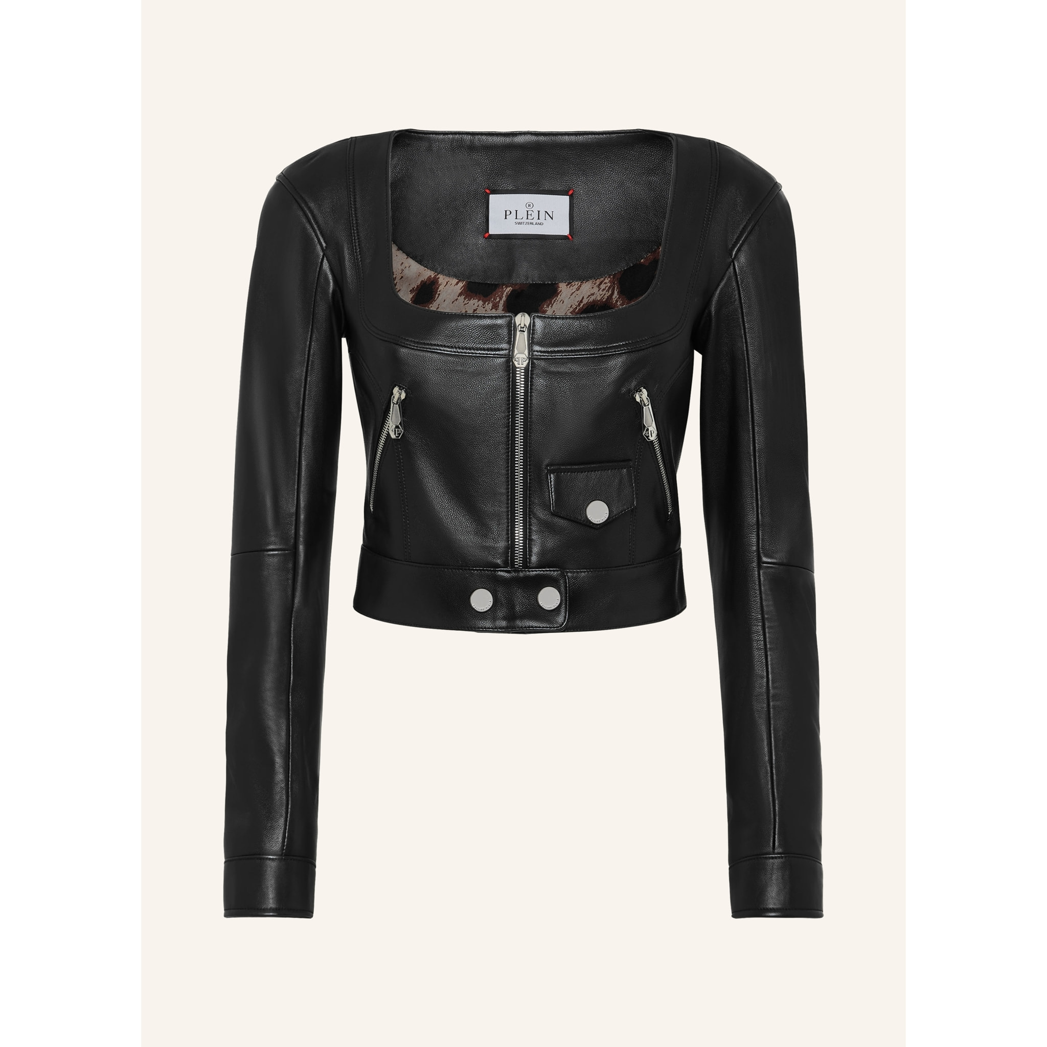 PHILIPP PLEIN Chaqueta de cuero