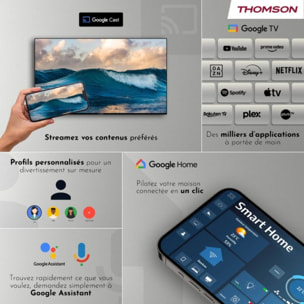 Passerelle multimédia THOMSON 245 Box 4K avec Google TV
