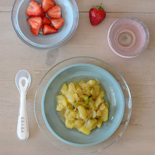 Coffret repas BEABA repas verre eucalyptus