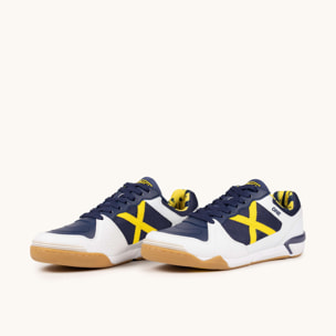 MUNICH ONE 78 Zapatillas de Fútbol Sala Ultra Ligeras Marino y Amarillo