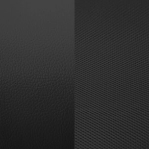 Silla de oficina Mega Negro Polipiel - Negro 3D