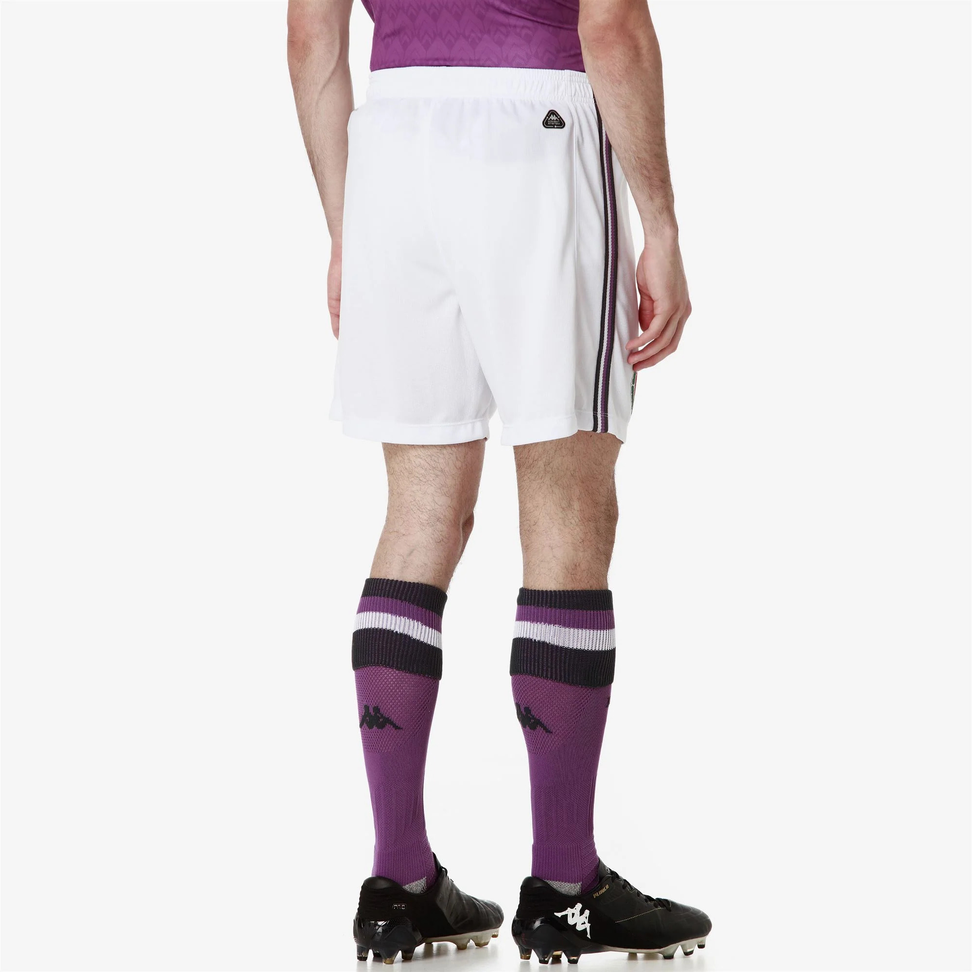 Pantaloni Corti Kappa Uomo Kombat Ryder Valladolid Bianco