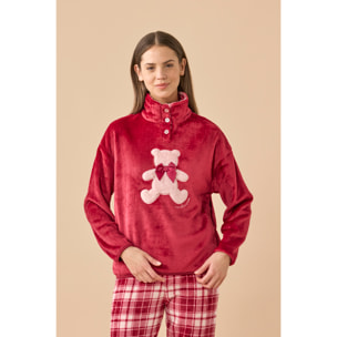 Pigiama donna coral articolo redbear. Noidinotte