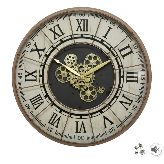 Horloge "Stella" - métal D57 cm