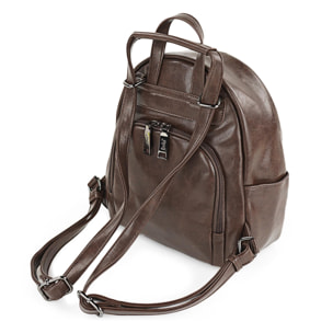 Bolso Mochila Mujer Lois Crossover Marron