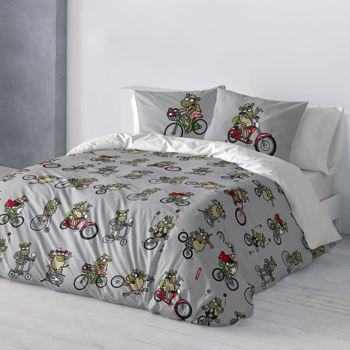 Funda Nórdica Tribikes - 100% algodón -
