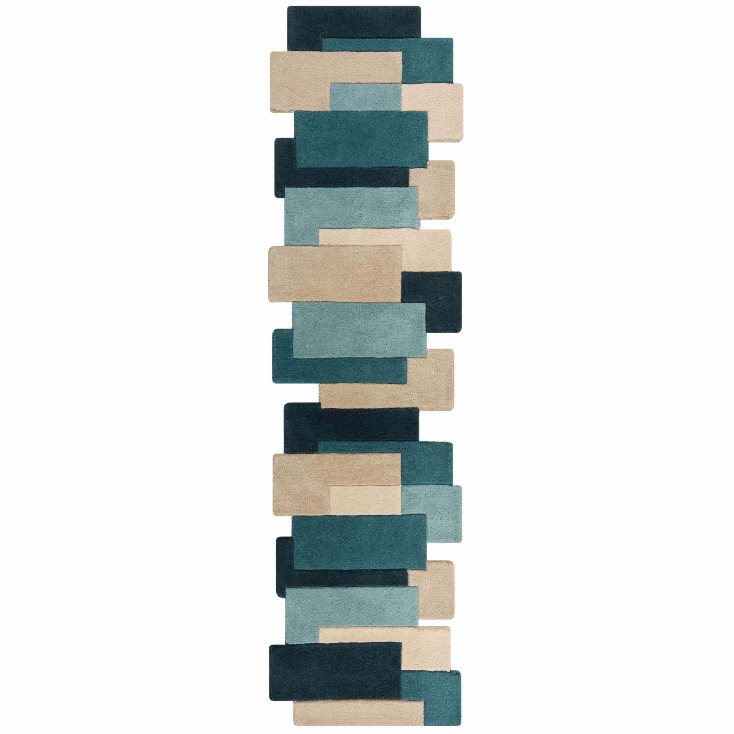 Tapis de couloir en laine COLLAGE