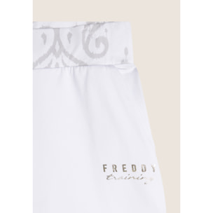 Short sportivi con fascia in vita floreale