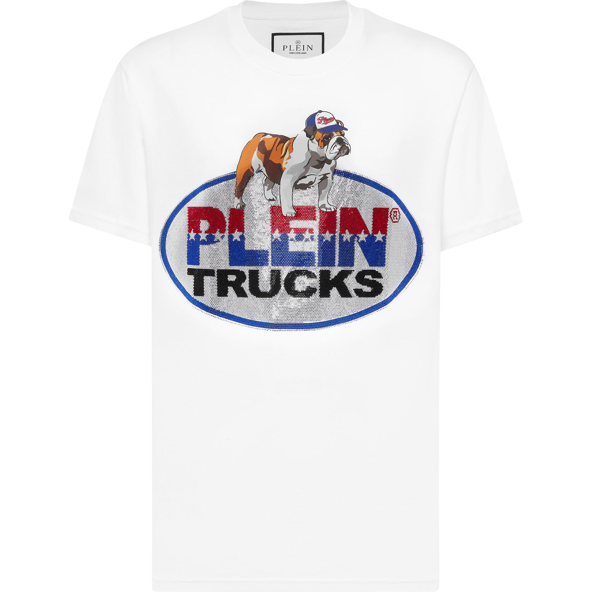 PHILIPP PLEIN Camiseta Cuello Redondo Ss Bulldog