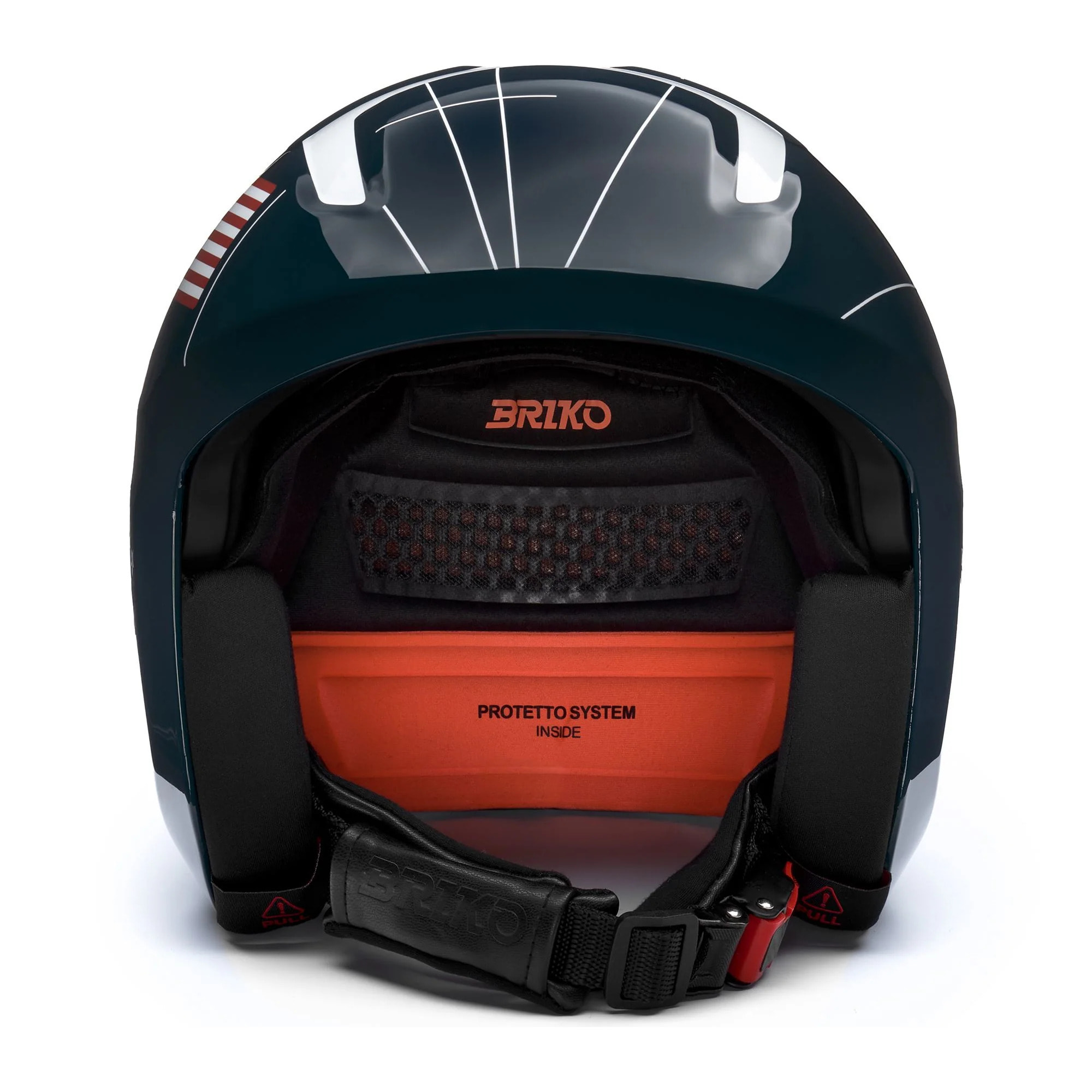 Caschi Briko Uomo Donna Blu Vulcano 2.0 Usa Mips