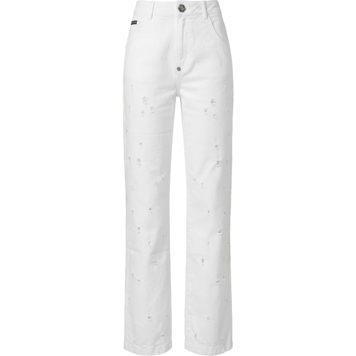 PHILIPP PLEIN Jeans dal taglio dritto