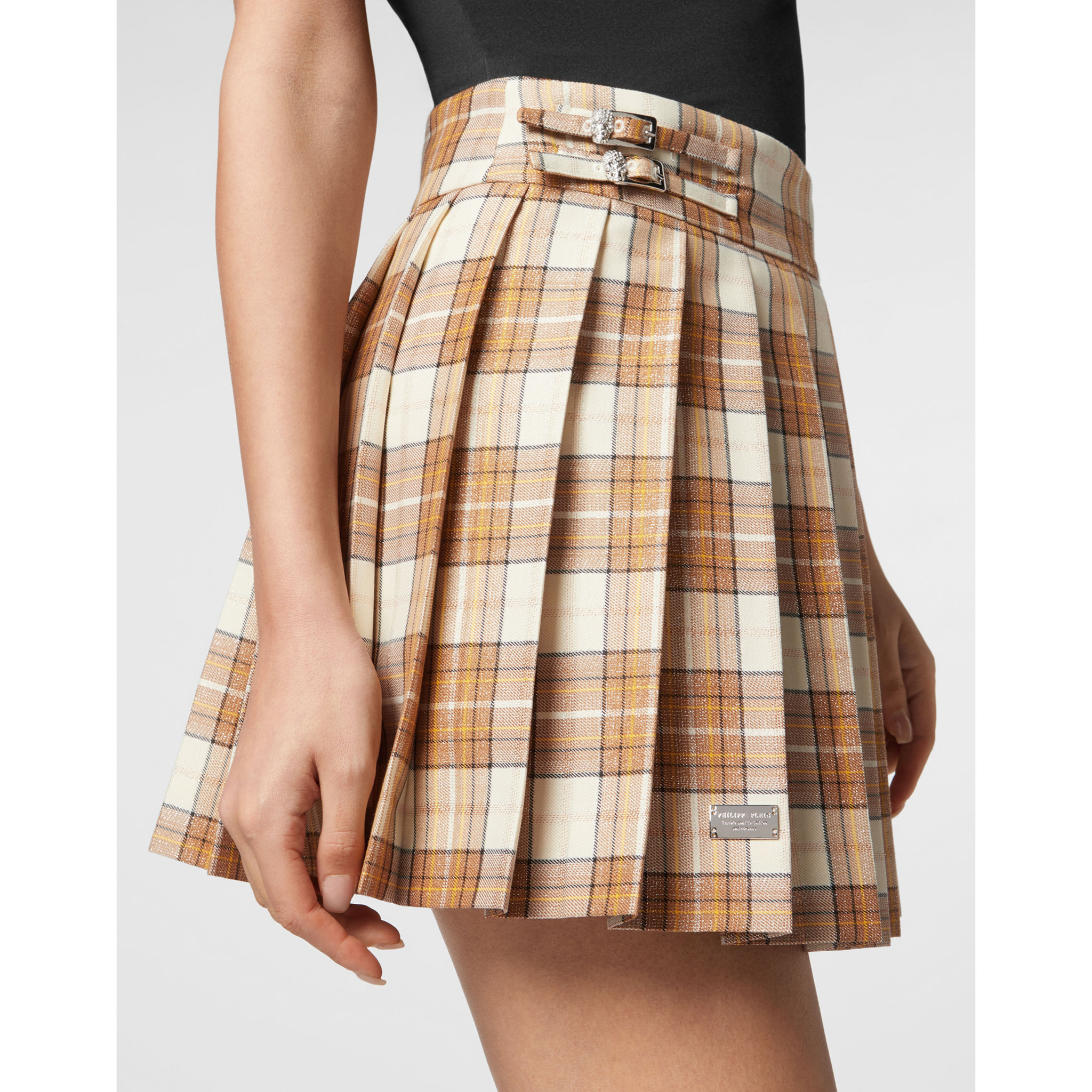 PHILIPP PLEIN Mini Skirt FLAME