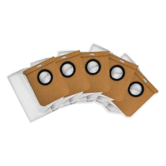 Cecotec Confezione da 5 sacchetti igienici compatibili con i modelli Conga 2299