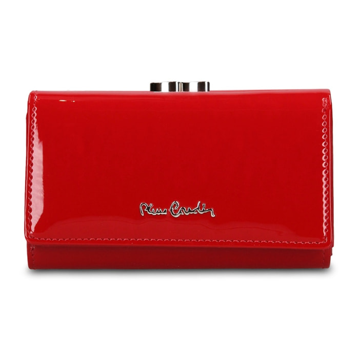 Portafoglio da donna - Modello Celeste Lux - 100% pelle - 14.5 x 9.0 x 4.0 cm