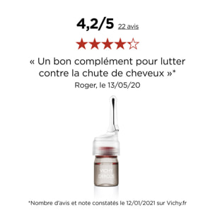 Dercos Technique Homme - Soin Traitant Anti-Chute Global 21x6 ml
