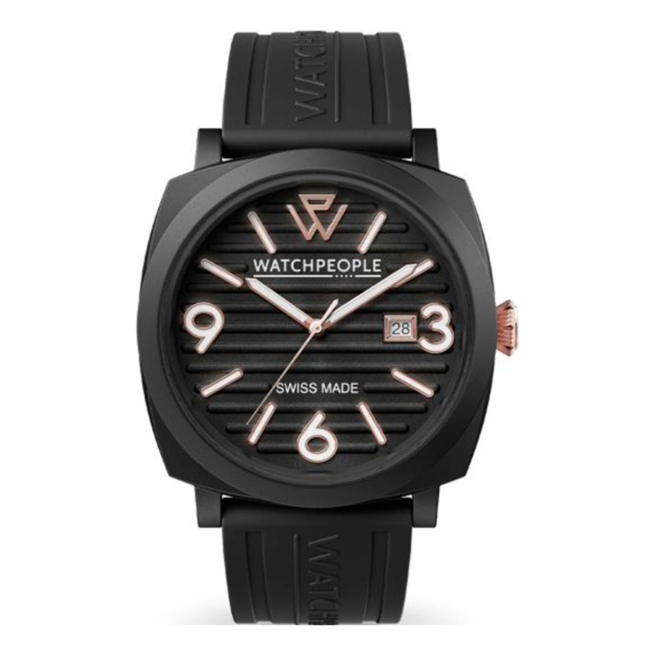 Reloj Watchpeople 700994 Mujer Analogico Cuarzo con Correa de Silicona