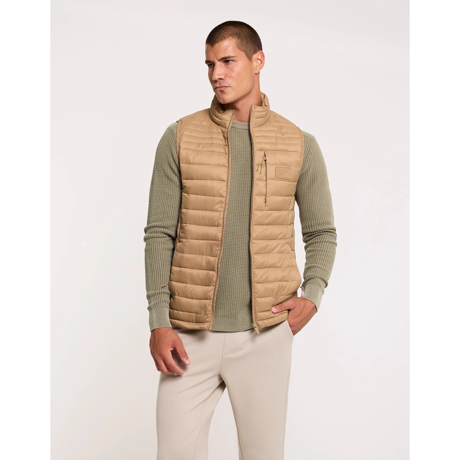 Chaleco Marrón Camel - Nalu
