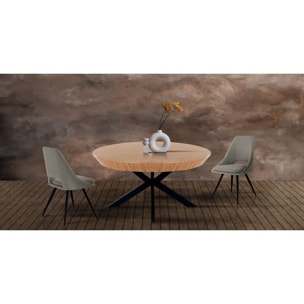 Tomasucci Table ronde extensible STOR WOOD