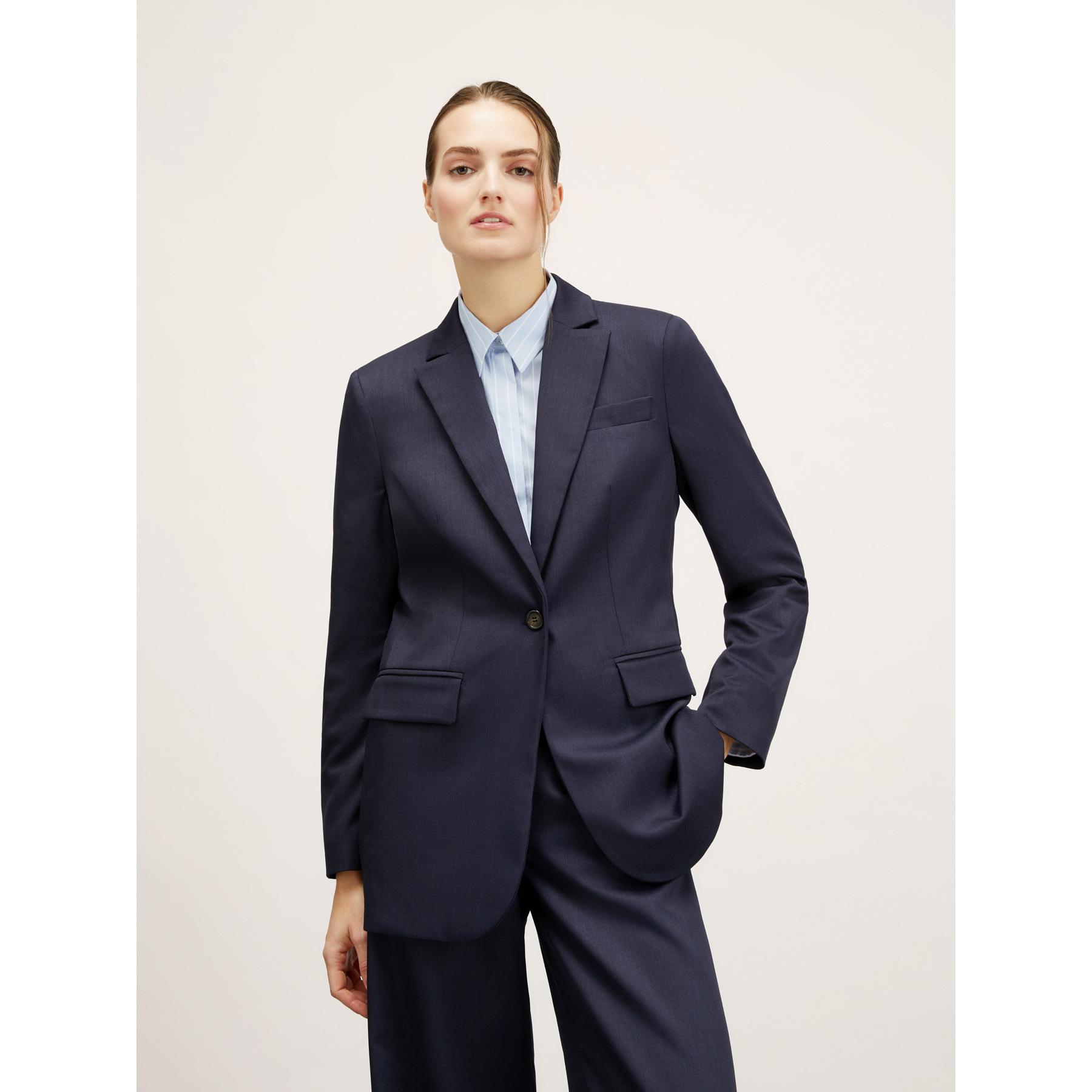 Motivi - Giacca blazer monopetto - Blu