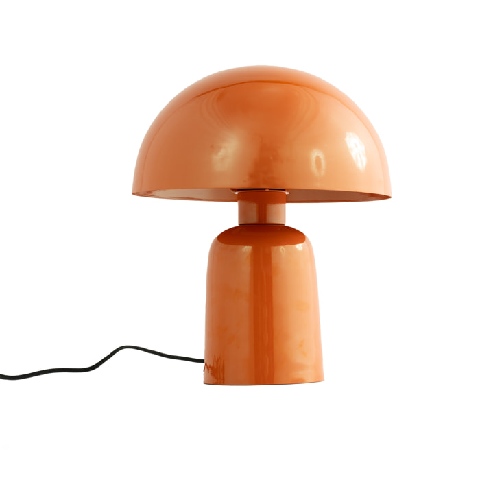 Lampe Clara en métal orange