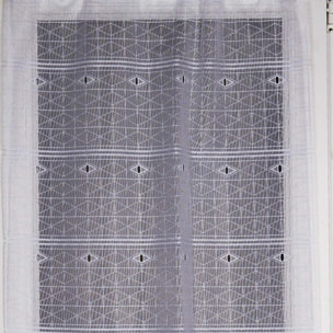 Modulable à rayures géométriques - Blanc